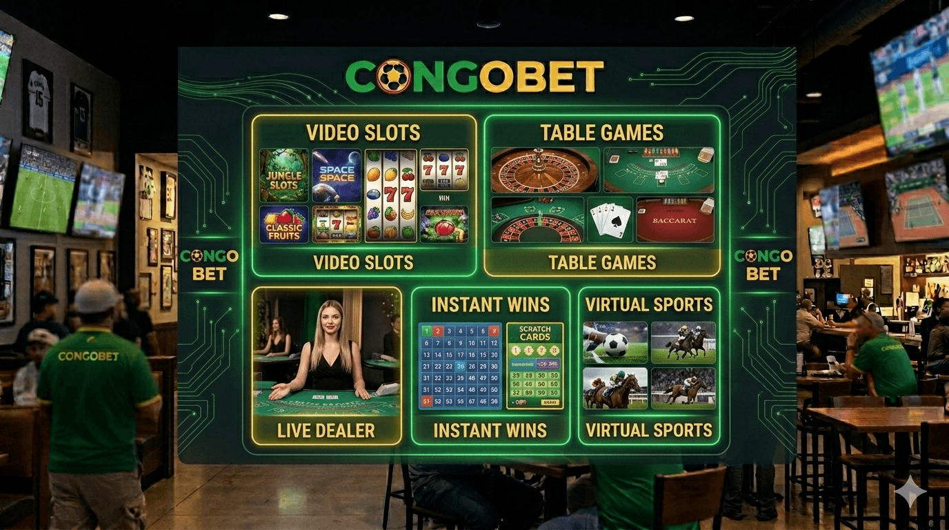 CongoBet Premium Casino Games Environment