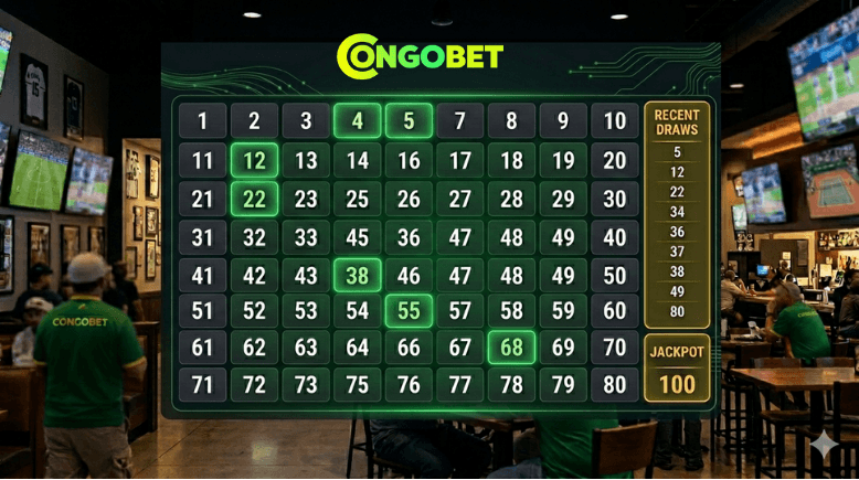 CongoBet Keno Statistics and Draws