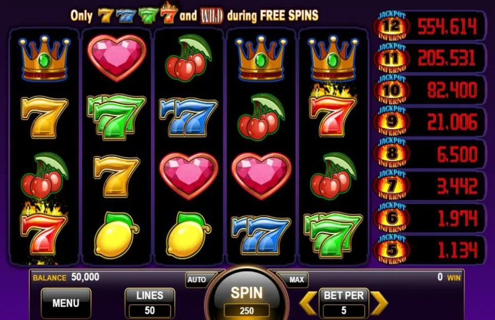 Jackpot Inferno Slot